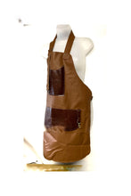Load image into Gallery viewer, Leather Upcycled Apron
